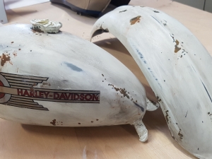 harley effet patine